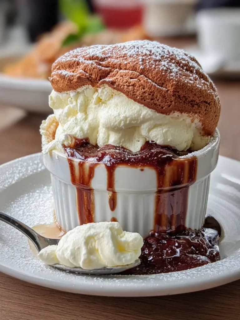 Decadent Tiramisu Soufflé Dessert First Image