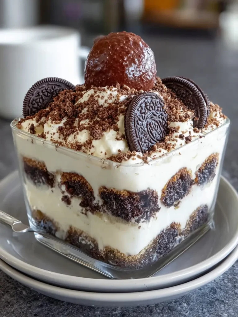 Decadent Cookies and Cream Tiramisu First Image