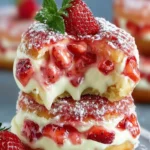 Strawberry Cream-Filled Donuts Recipe First Image