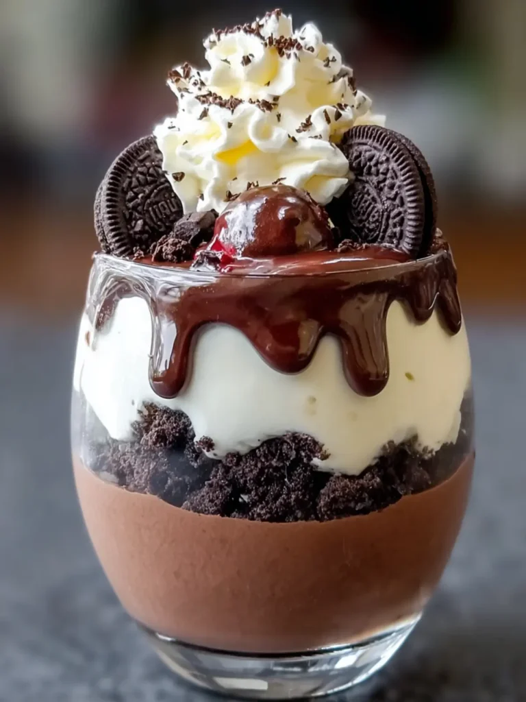 Decadent Chocolate Oreo Parfait First Image