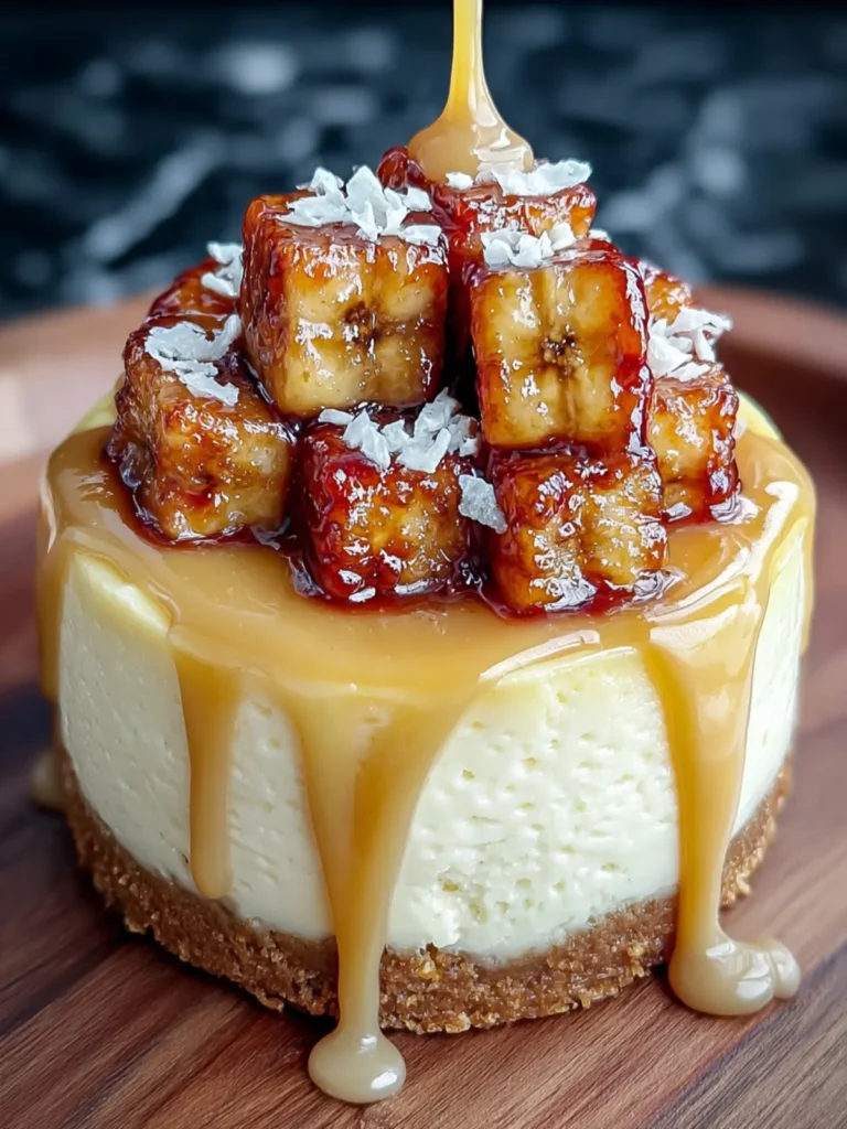 Caramelized Banana Cheesecake Delight First Image