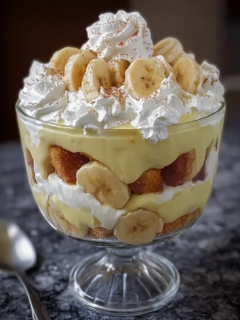 Creamy Banana Pudding Trifle First Image