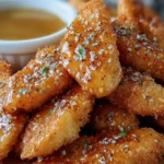 Crispy Honey Garlic Chicken Strips First Image