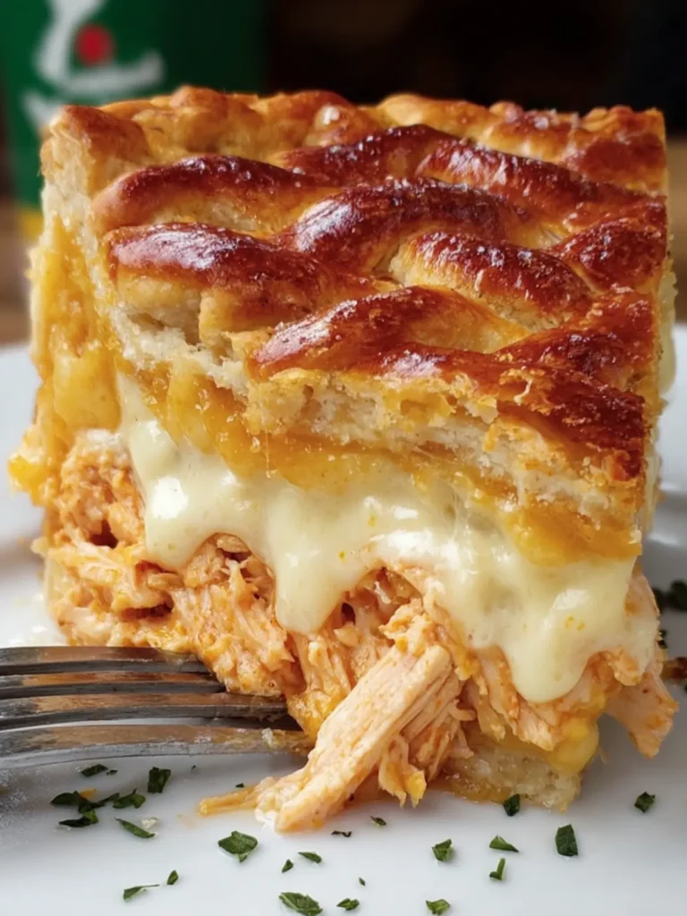 Savory Chicken Empanada Pie First Image