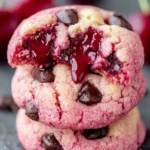 Rich Cherry Chocolate Chip Cookies First Image