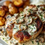 Creamy Mushroom Chicken Dish First Image