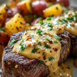Creamy Peppercorn Steak with Potatoes First Image