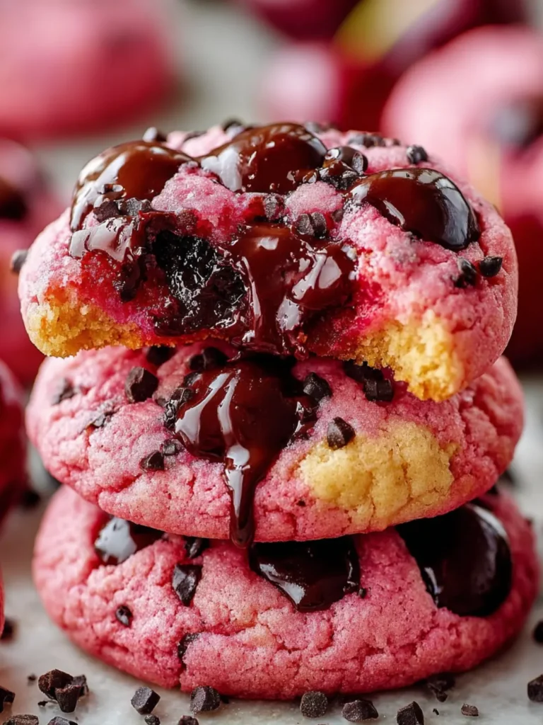 Cherry Chocolate Chip Cookies First Image