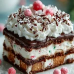 Festive Chocolate Icebox Cake First Image
