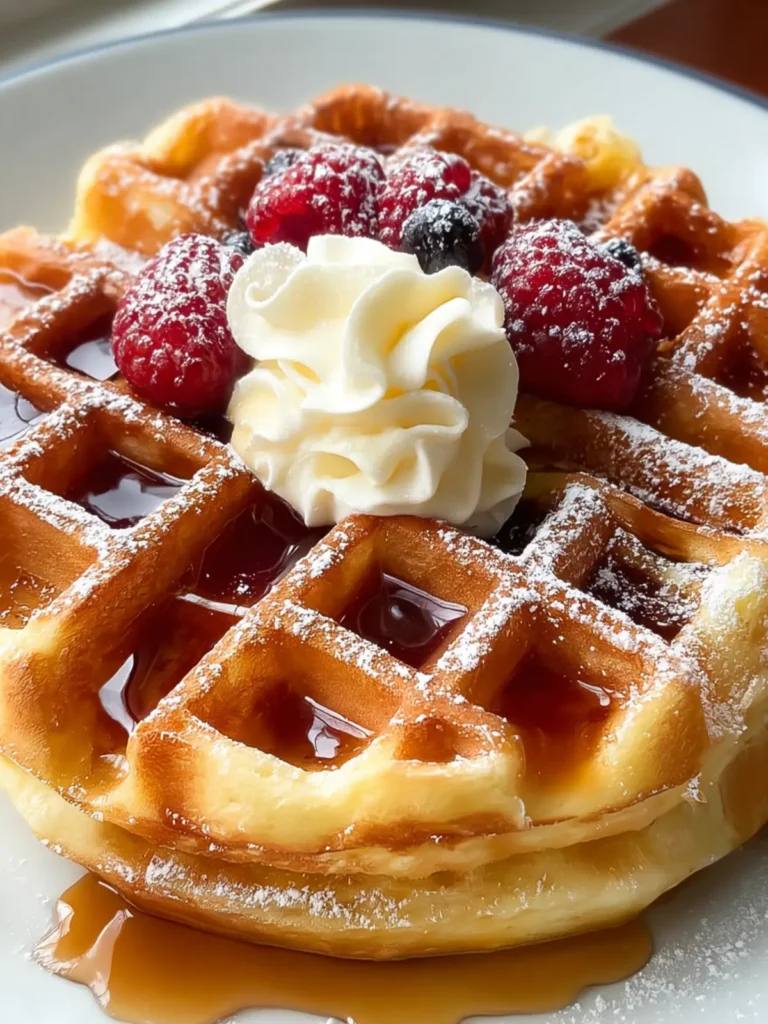 Eggnog Waffles with Maple Syrup: 5 Reasons to Indulge First Image
