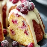 Cranberry Lemon Bundt Cake Delight First Image