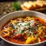 Easy Creamy Lasagna Soup First Image