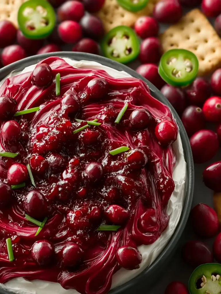 Cranberry Jalapeño Dip Recipe First Image