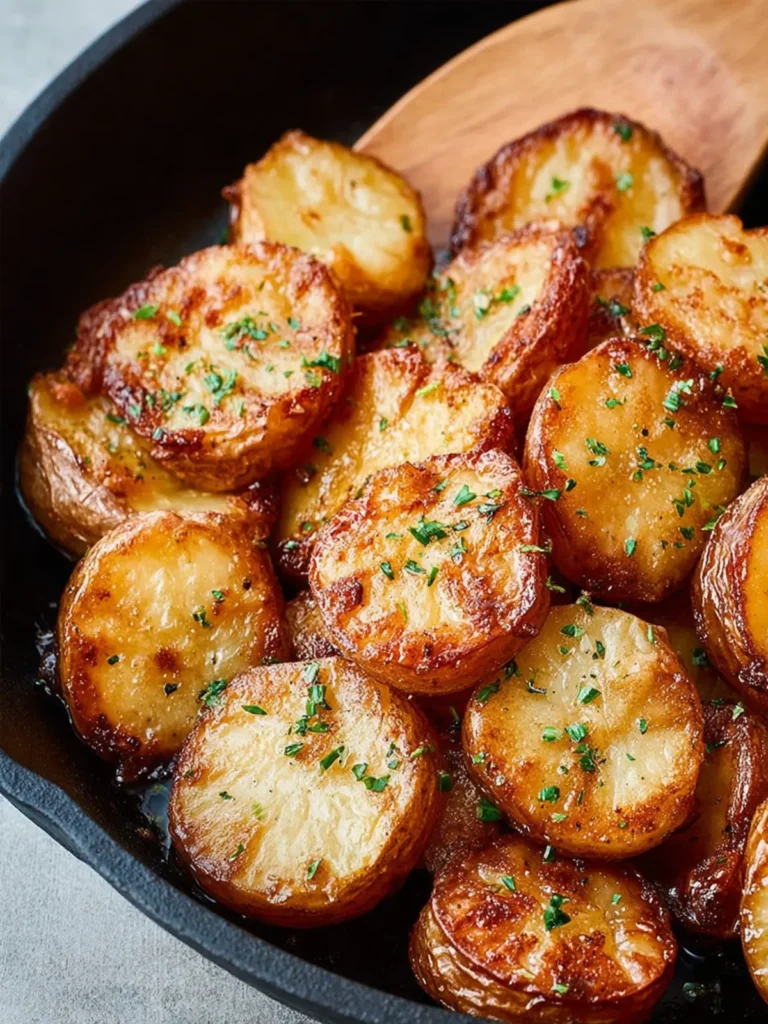 Crispy Pan Fried Potatoes First Image
