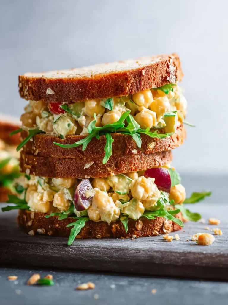 Easy Chickpea Salad Sandwich First Image