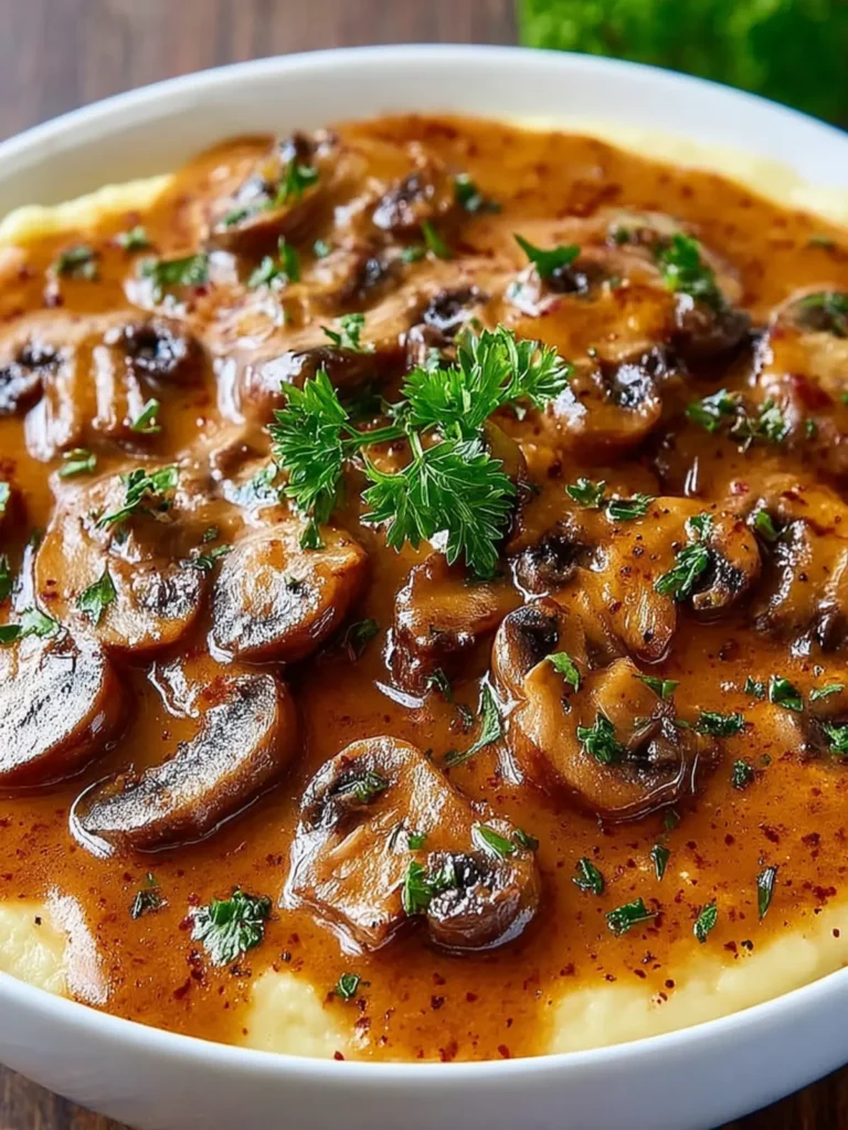 Easy Mushroom Gravy First Image