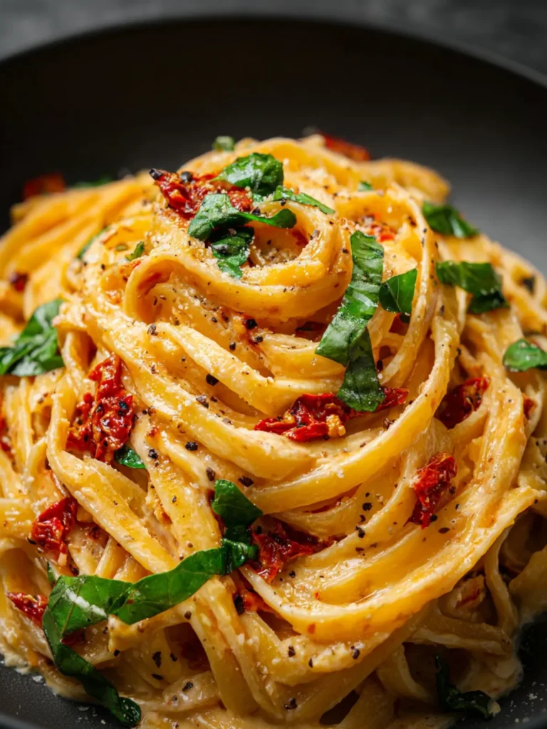 Sun-Dried Tomato Pasta Recipe First Image