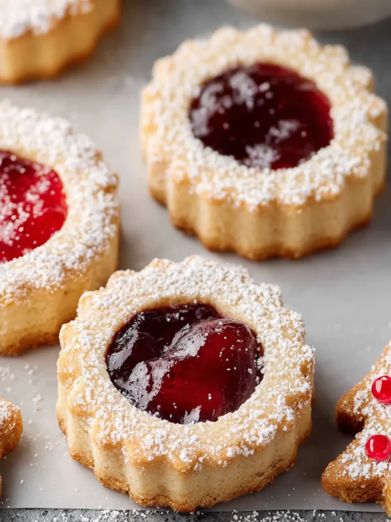 Linzer Cookies First Image