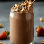 Creamy Chocolate Peanut Butter Protein Smoothie: The Incredible Ultimate Recipe First Image