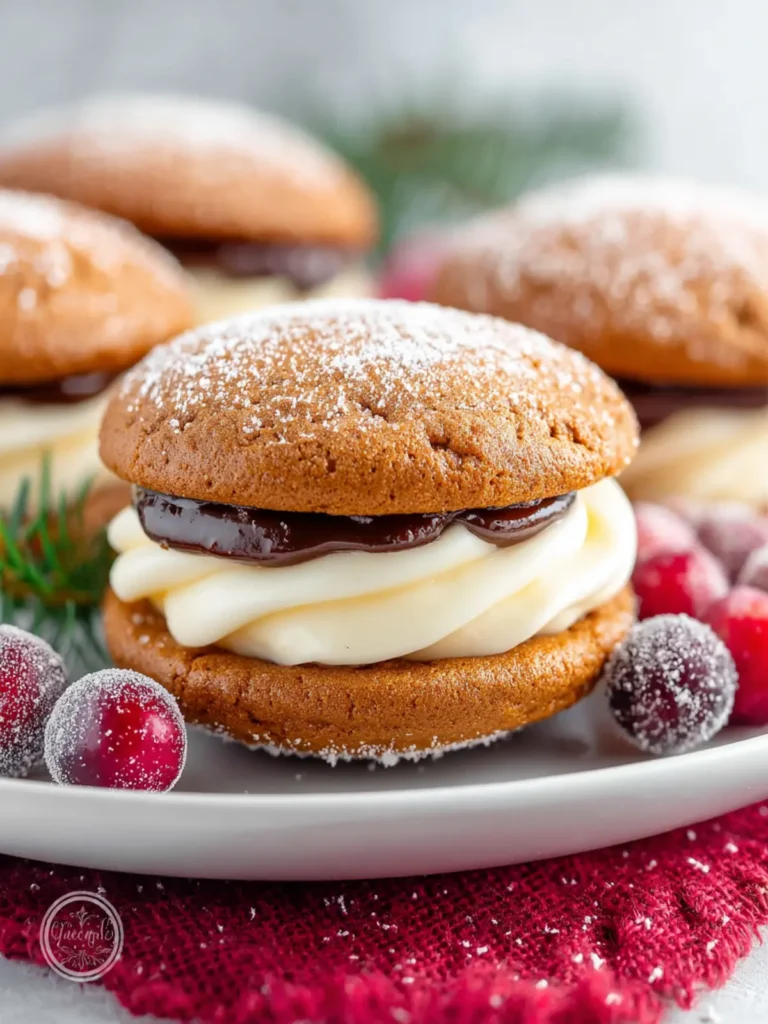 Gingerbread Whoopie Pies First Image