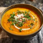Red Lentil and Carrot Soup First Image
