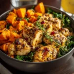 Maple Dijon Chicken & Sweet Potato Bowls First Image