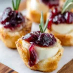 Cranberry Brie Bites First Image