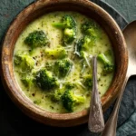 Garlic Italian Broccoli Soup First Image