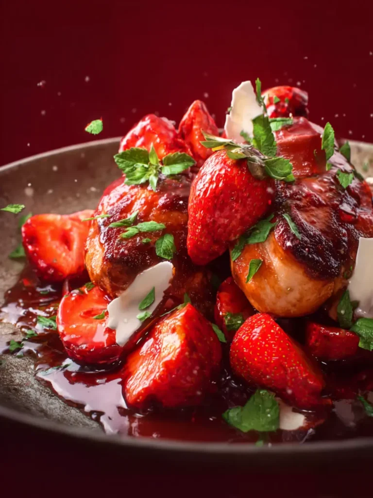 Strawberry Chicken First Image