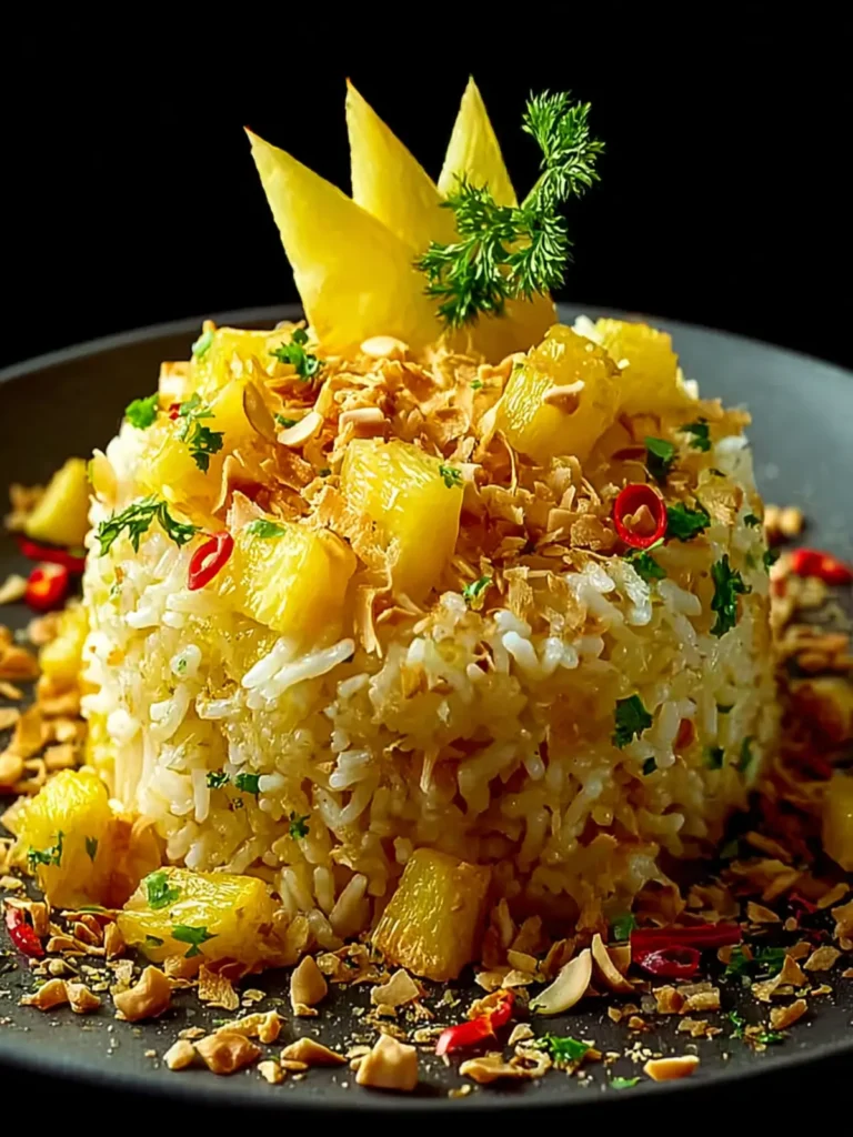 Creamy Coconut Pineapple Rice First Image