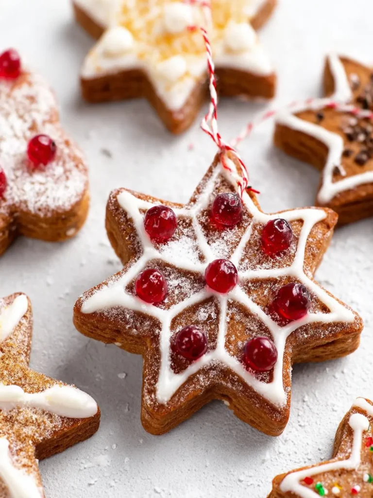 Gingerbread Salt Dough Ornaments First Image