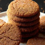 The Best Crispy Gingersnap Cookies Recipe! First Image