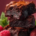 Flourless Greek Yogurt Brownies First Image