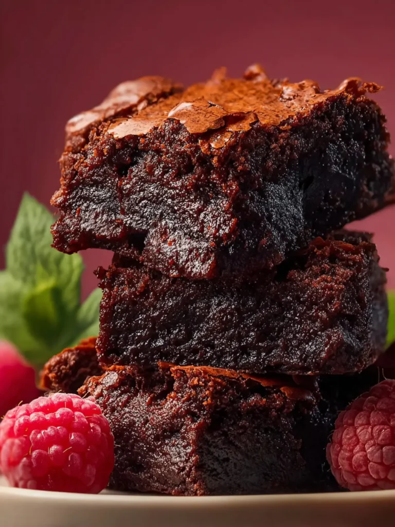 Flourless Greek Yogurt Brownies First Image