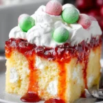 Christmas Poke Cake First Image