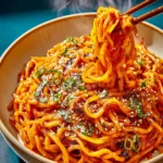 Spicy Gochujang Noodles: A Flavorful Comfort Bowl First Image