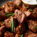 Air Fryer Steak Bites First Image
