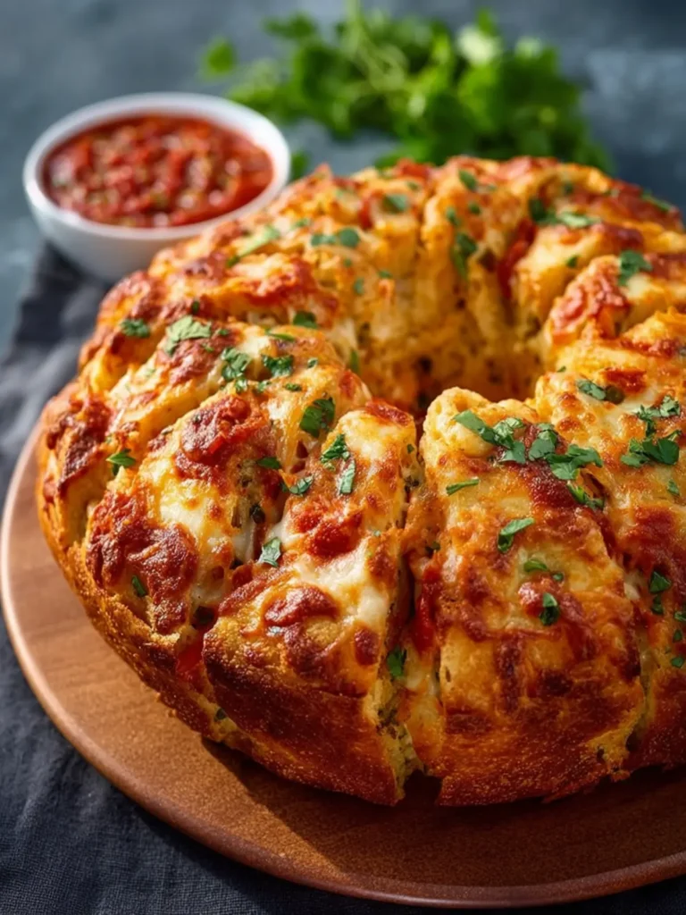Easy Pull-Apart Pizza Bread First Image