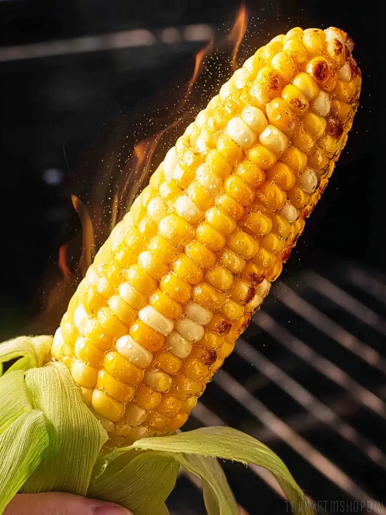 Smoked Corn on the Cob First Image