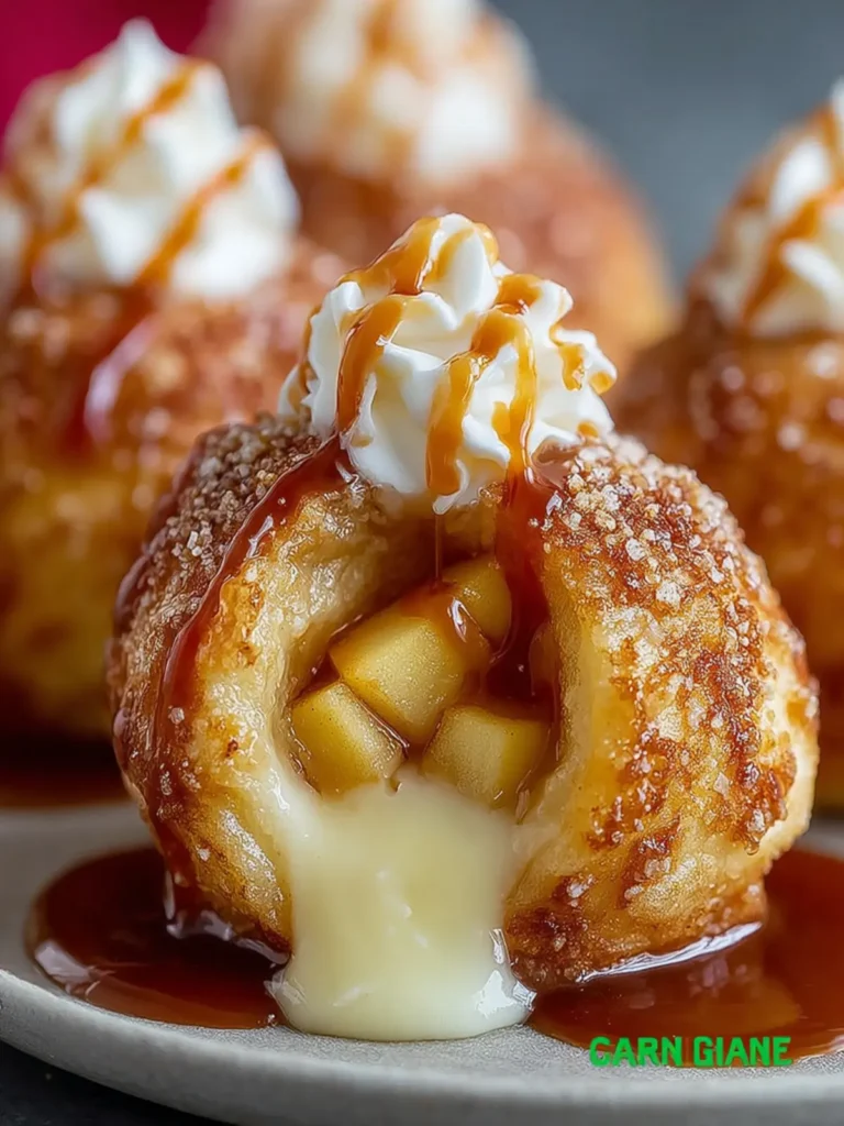 Caramel Apple Pie Bombs First Image