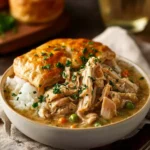 Easy Slow Cooker Chicken Pot Pie First Image