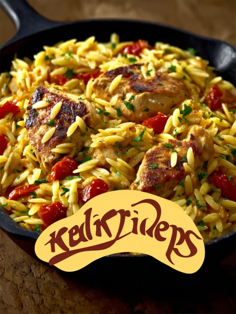 Delicious Lemon Chicken Orzo Pasta for Quick Family Dinners First Image