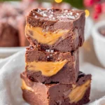 Chocolate Peanut Butter Fudge First Image