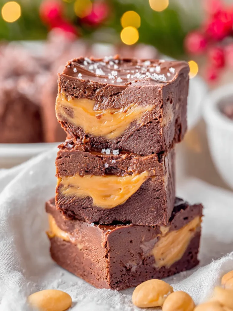 Chocolate Peanut Butter Fudge First Image