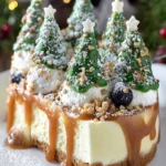 Christmas Tree Cheesecake First Image