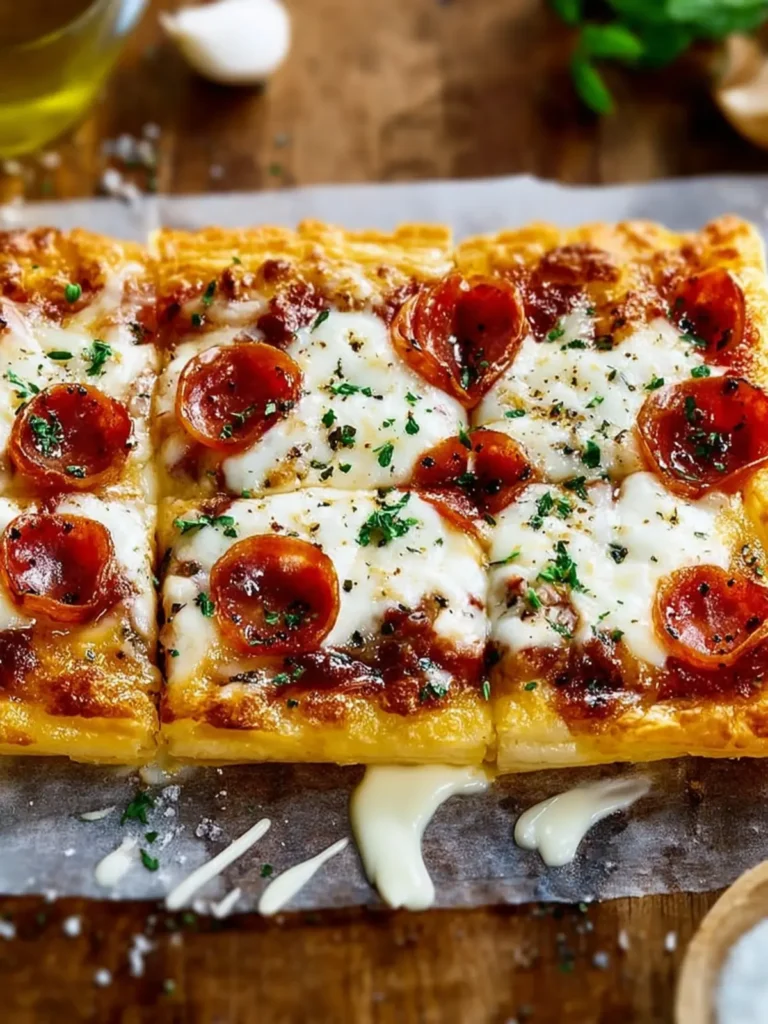 Easy Puff Pastry Pizza First Image