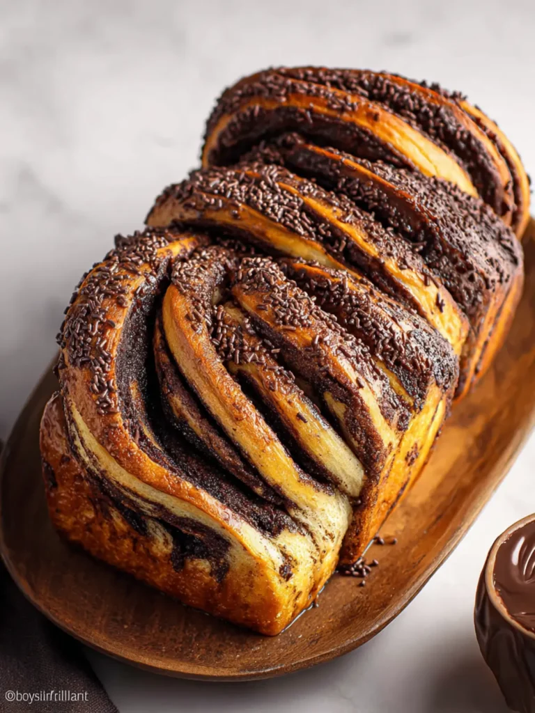 Chocolate Babka First Image