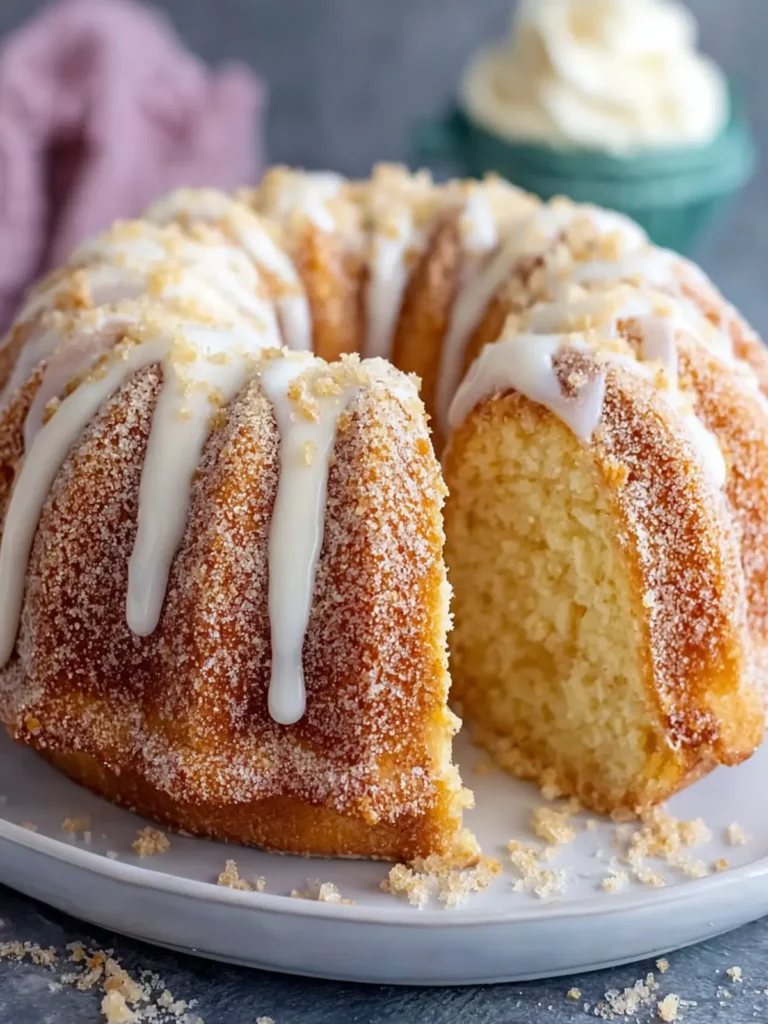 Snickerdoodle Bundt Cake Recipe: A Classic Cookie Twist! First Image