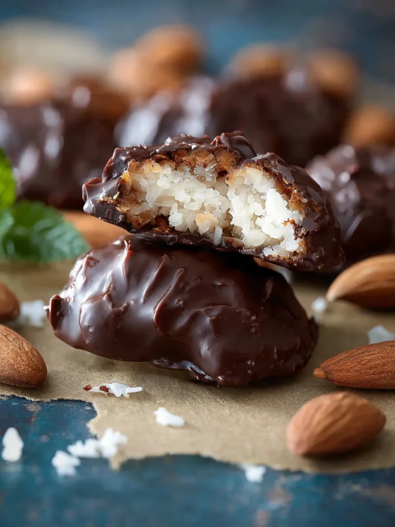 Homemade Almond Joys First Image
