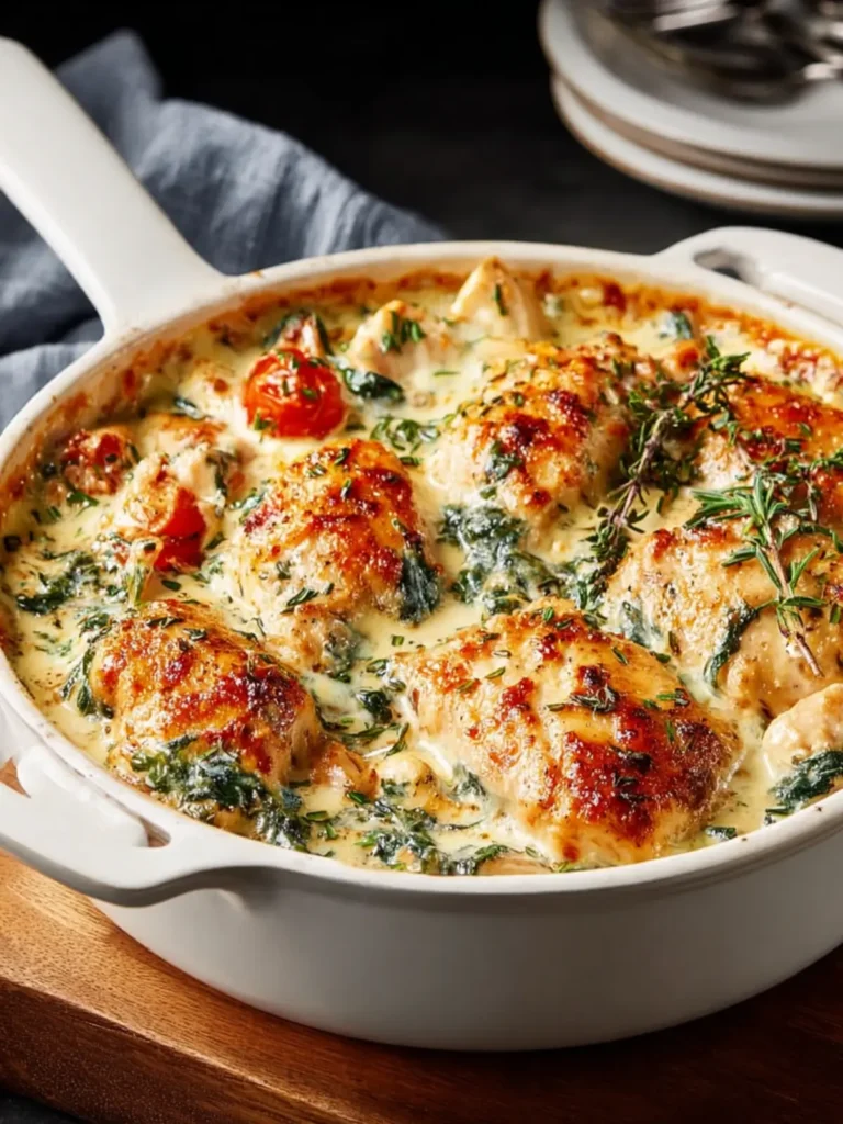 Creamy Chicken Casserole First Image